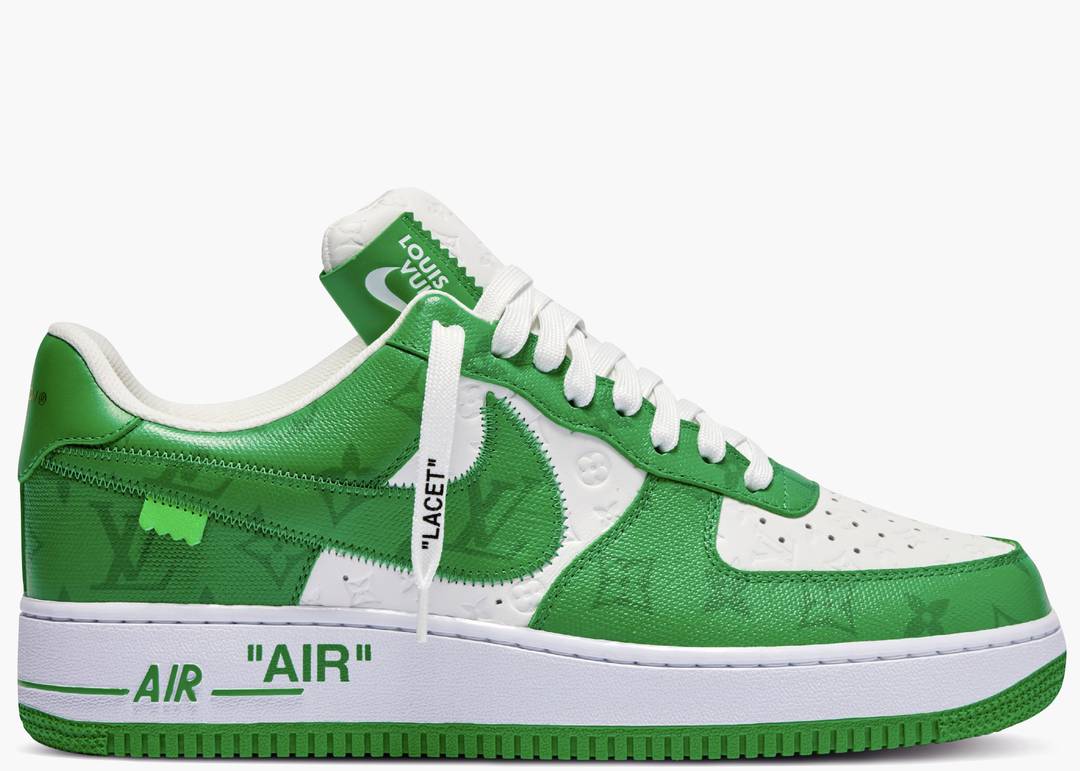 Nike Air Force 1 Low Louis Vuitton White Green