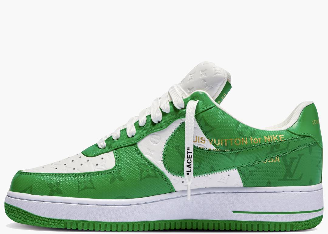 Louis Vuitton Nike Air Force 1 Sells For Over $350 Thousand