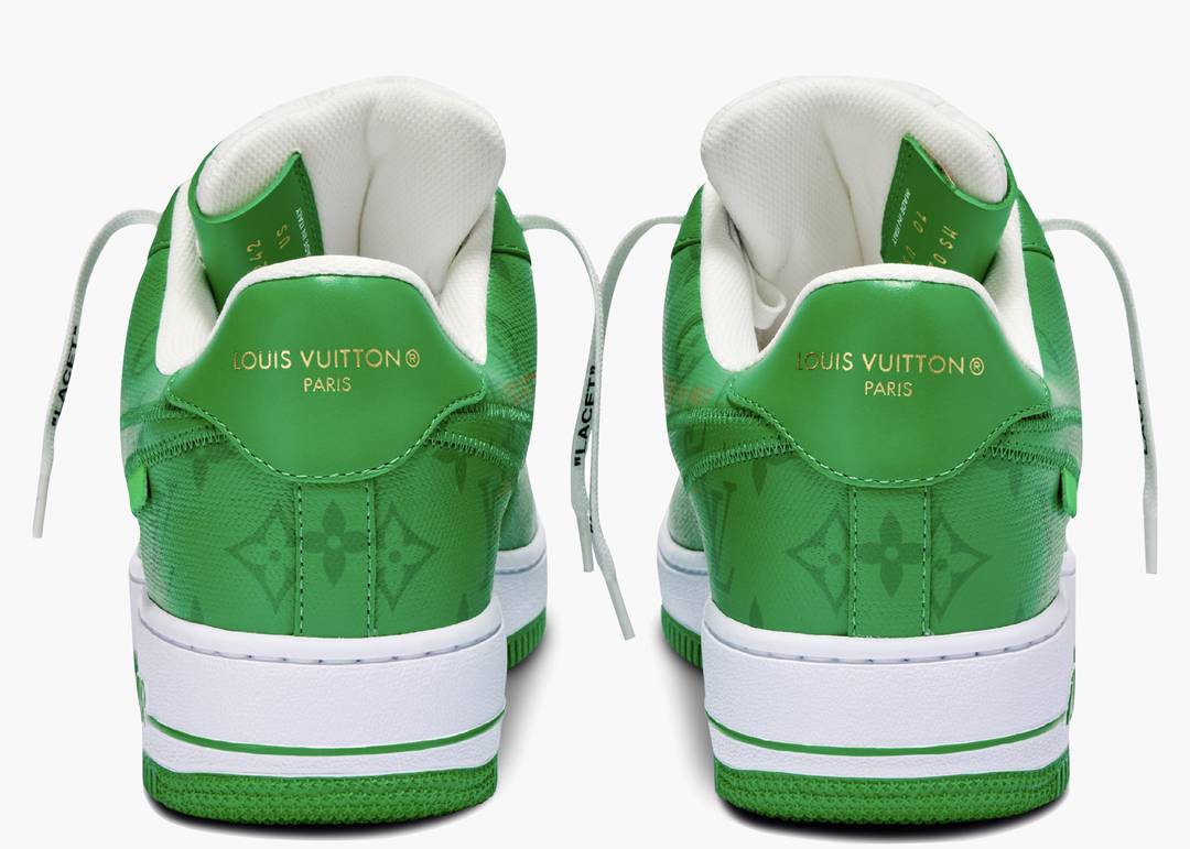 Air Force 1 Low Louis Vuitton White Green