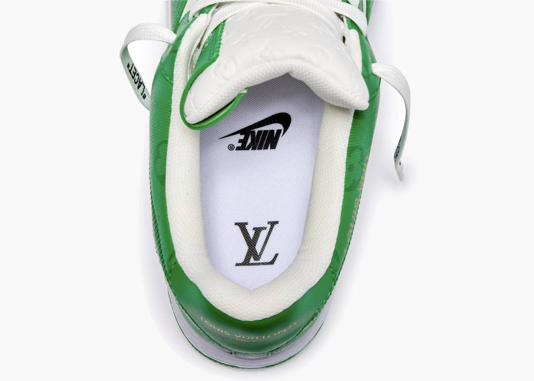 Buy Louis Vuitton Nike Air Force 1 Low By Virgil Abloh White Green