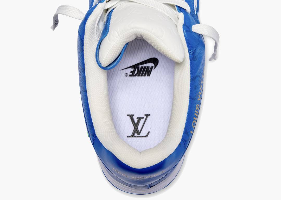 Louis Vuitton x Nike Air Force 1 Sneakers Virgil Abloh 43