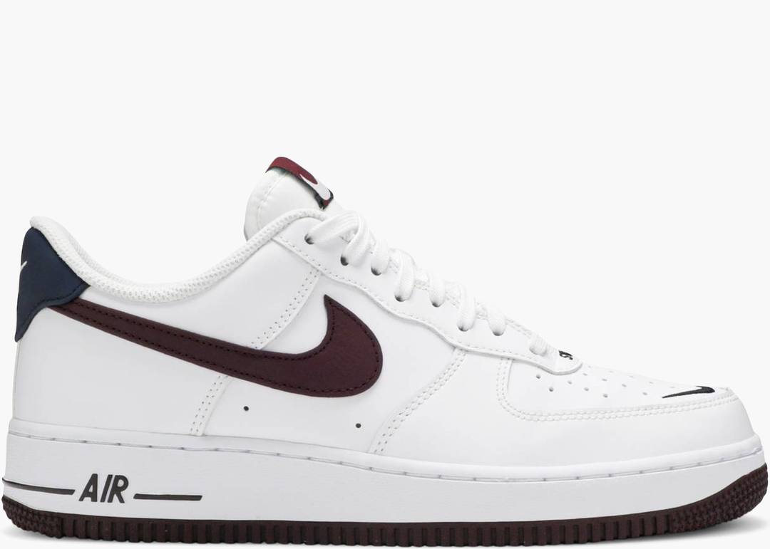 Nike Air Force 1 '07 LV8 4 Obsidian/White-University Red - CJ8731-400