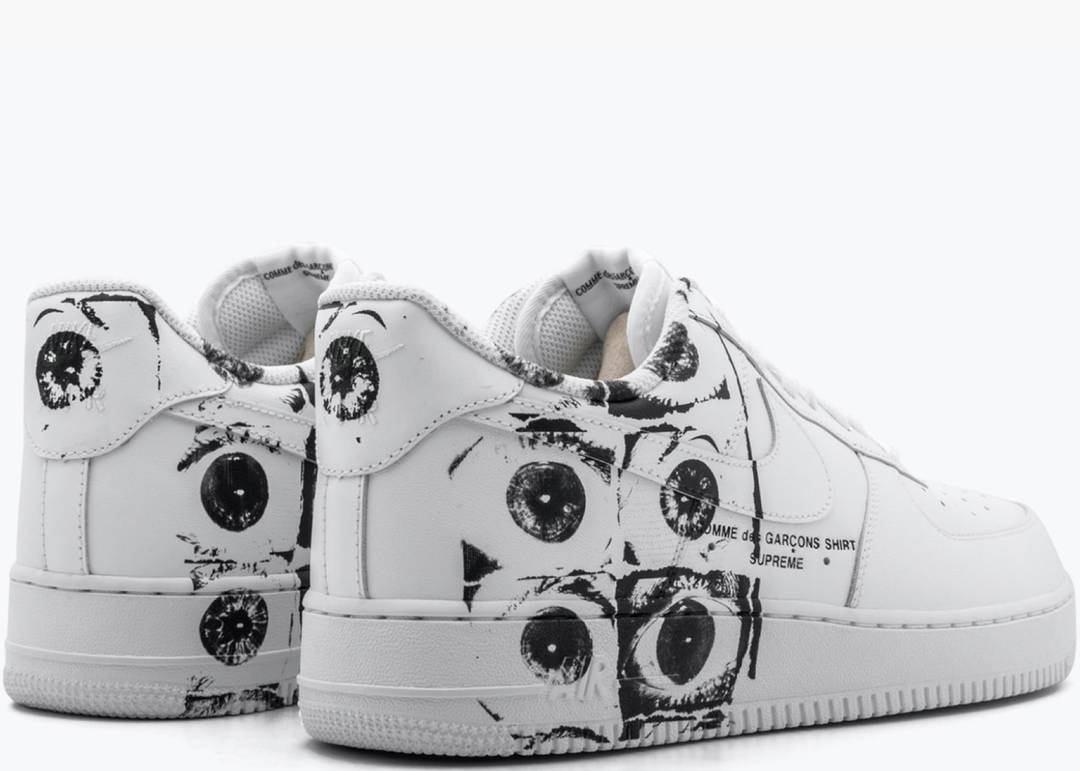 supreme comme de garcon air force 1