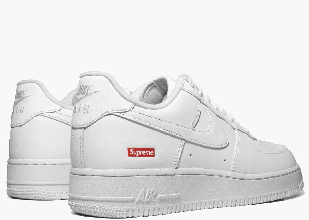 値引きする Supreme - × White Nike 1 Air Force 1 Supreme Low / White 靴