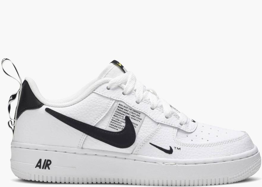 Giày Nike Air Force 1 LV OW Black White màu đen trắng tại TPHCM