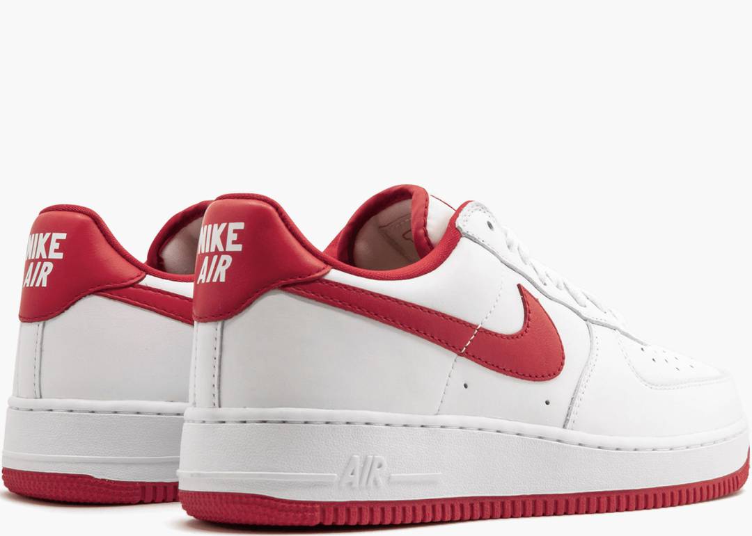 Nike Air Force 1 LOW RETRO (WHITE/UNIVERSITY RED) – The Shop 147