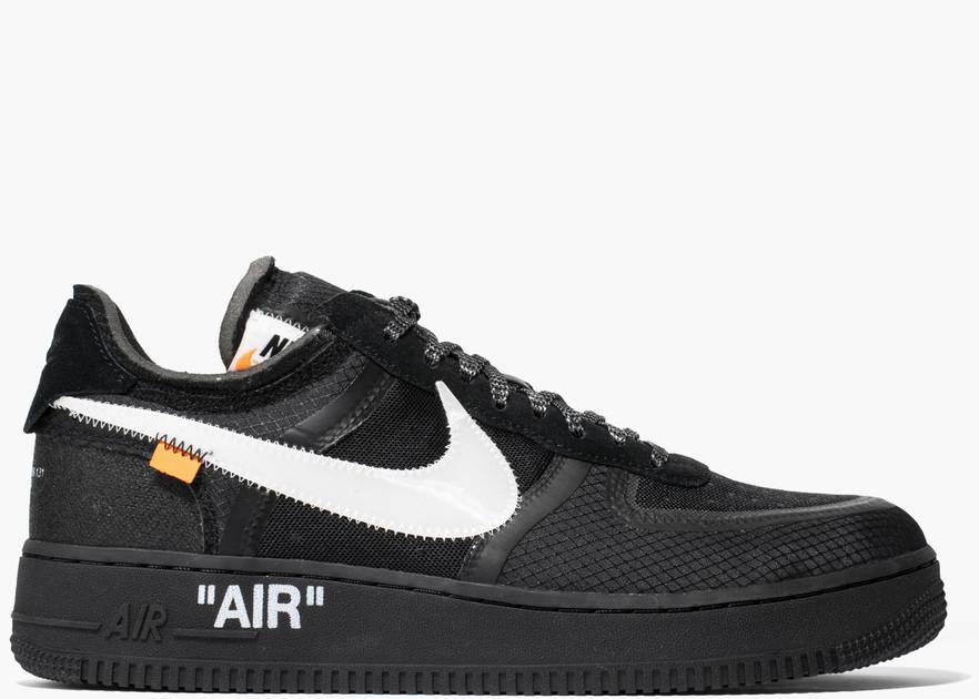 Official Look At The OFF-WHITE x Nike Air Force 1 Low Black •