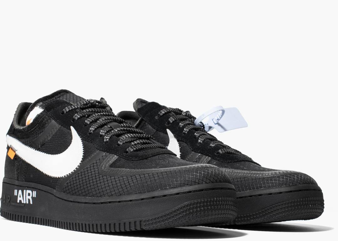 Buy Off-White x Air Force 1 Low 'Black' - AO4606 001 - Black