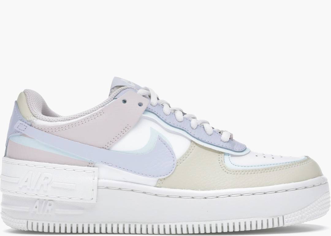 Nike Air Force 1 Shadow White Glacier Blue Ghost (W)