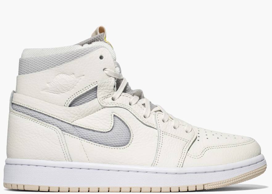 Tênis Air Jordan 1 High Zoom Comfort Light Bone