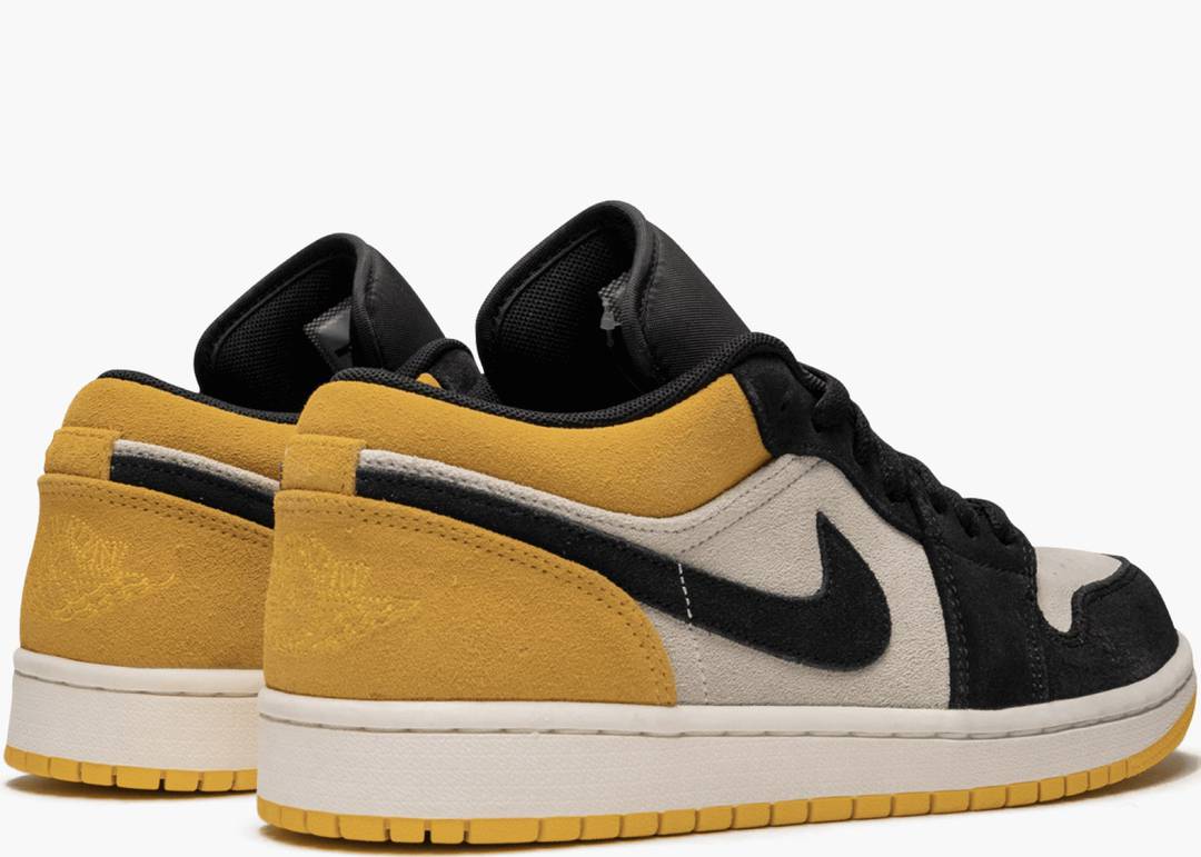 Nike Air Jordan 1 Low Sail University Gold Black