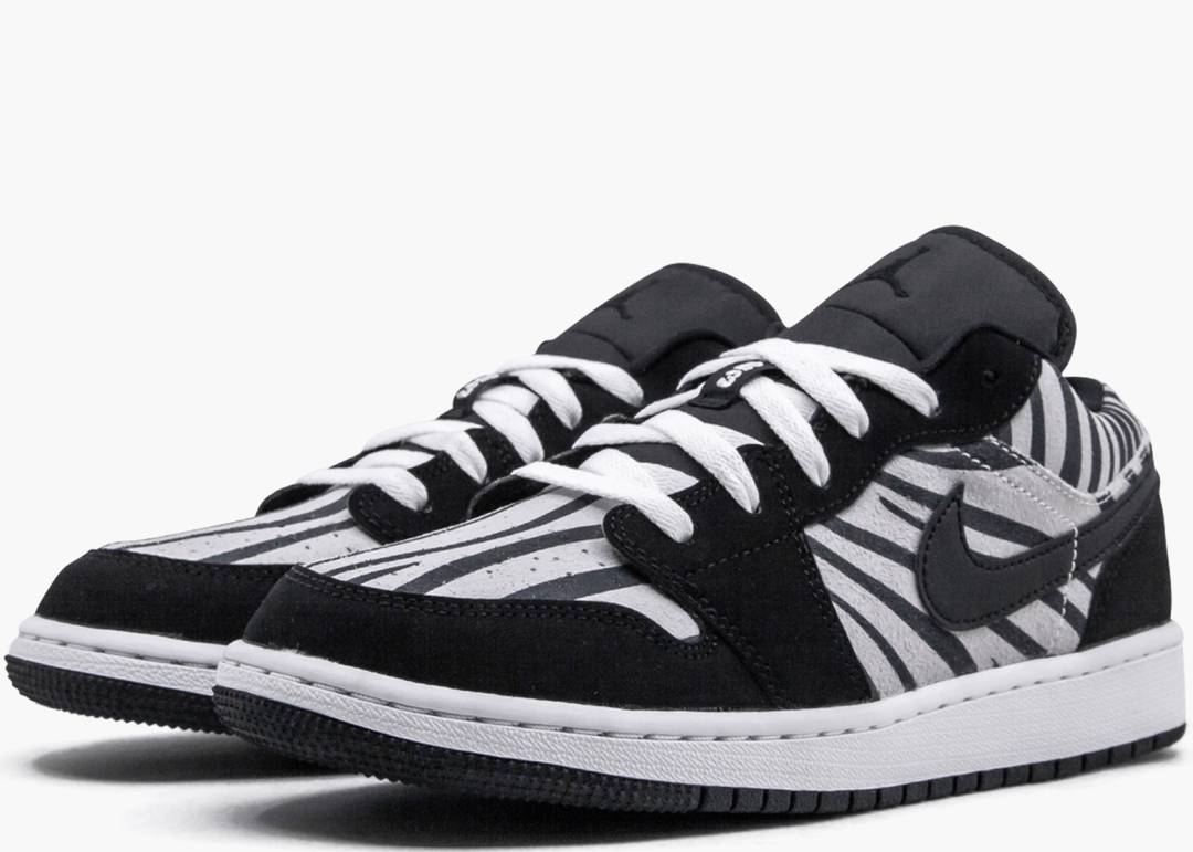 Nike Air Jordan 1 Low Zebra (gs) | Hype Clothinga