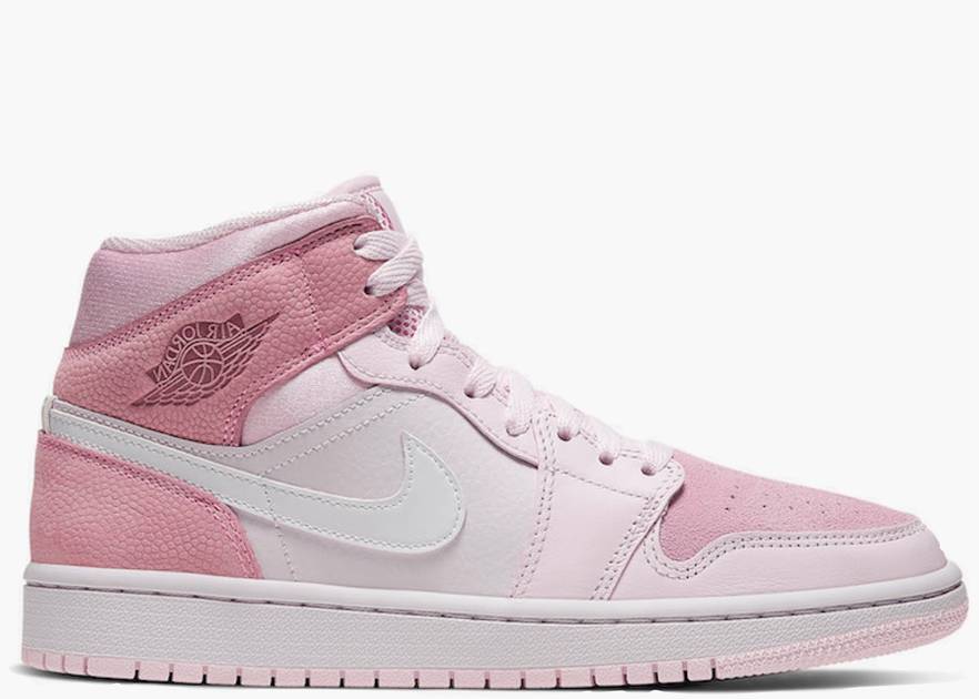 Nike Air Jordan 1 Mid Digital Pink (w)