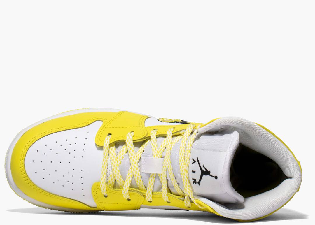 dynamic yellow jordans