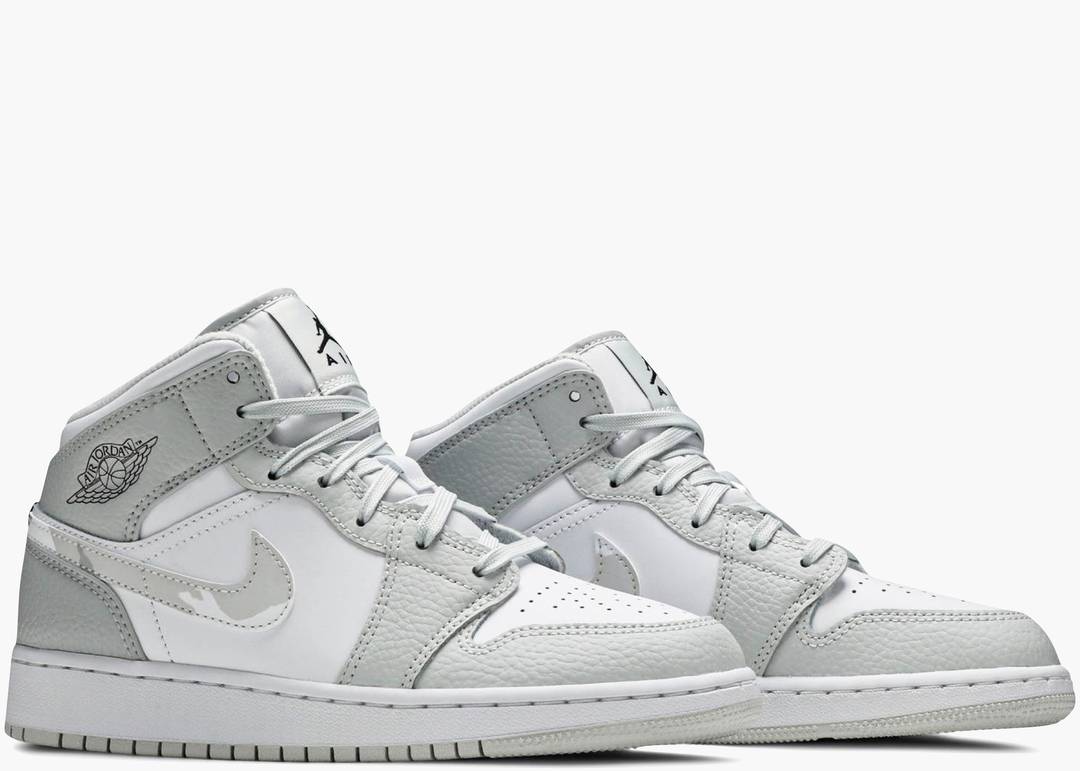 grey jordan 1 camo