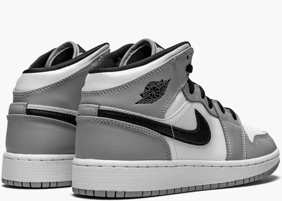 Nike Air Jordan 1 Mid Gs Light Smoke Grey