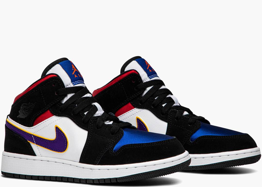 Nike Air Jordan 1 Mid Lakers Top 3 (gs)