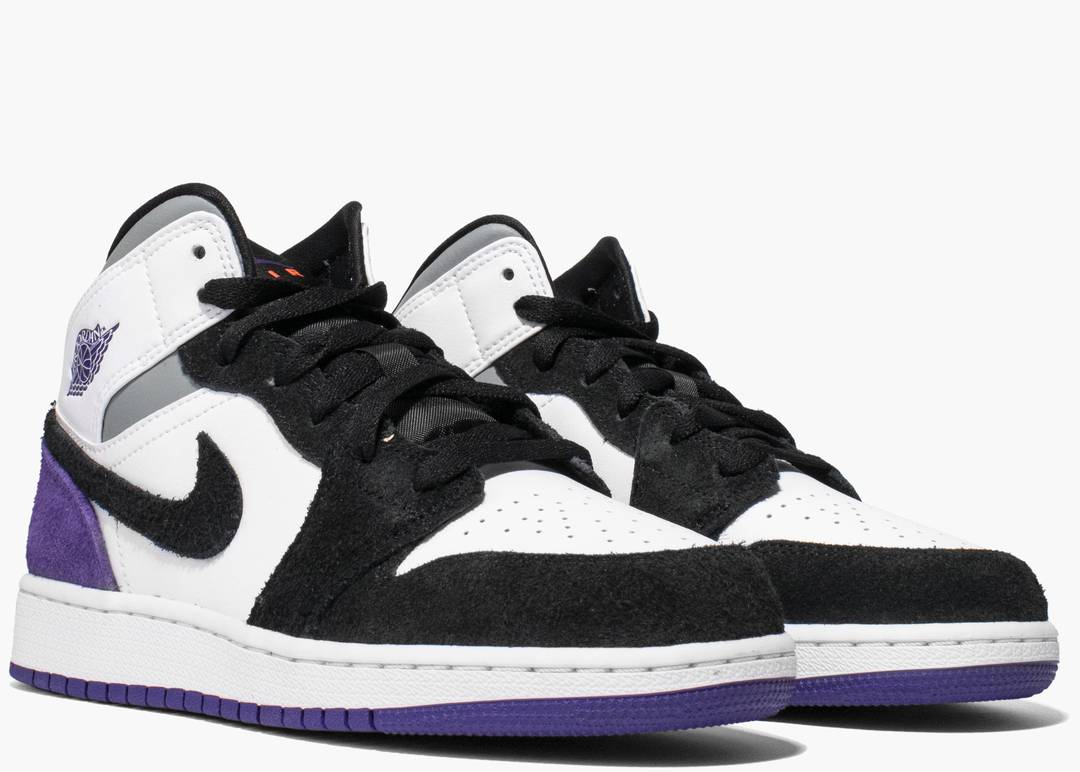 Nike Air Jordan 1 Mid Se Gs Purple