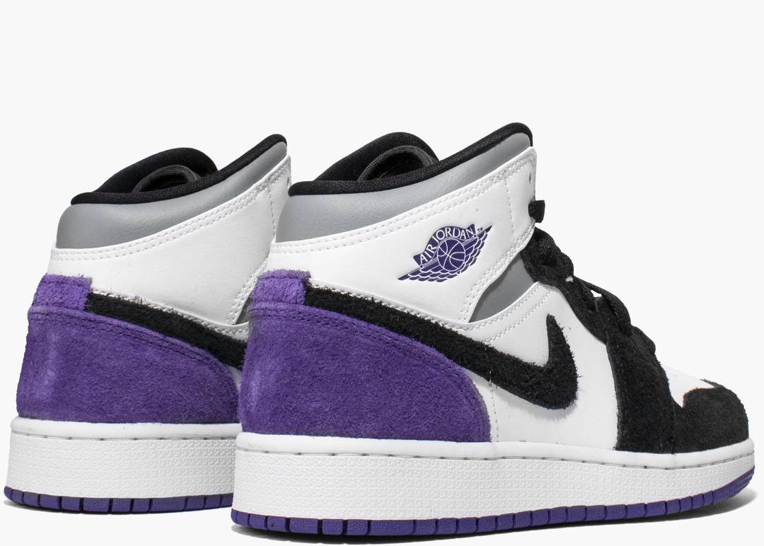 Nike Air Jordan 1 Mid Se Gs Purple