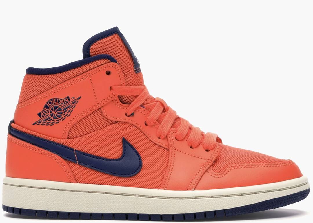 air jordan orange blue