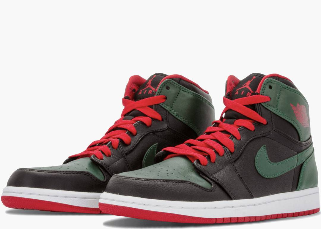 Nike Air Force 2 High - Black - Red - Green - Gucci 