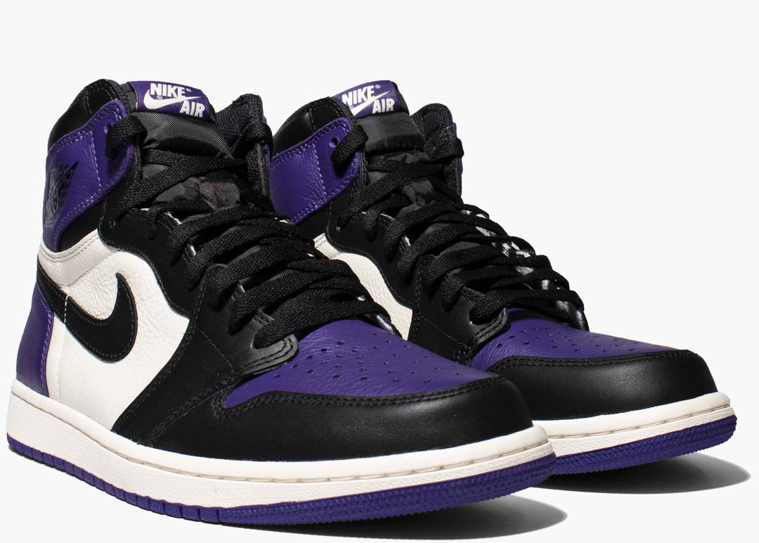 court purple jordan 1 clothing