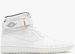 Air Jordan 1 Retro High Strap 'Just Don BHM' - Air Jordan - 540847 847 -  white/black