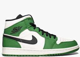 Nike Air Jordan 1 Mid Pine Green