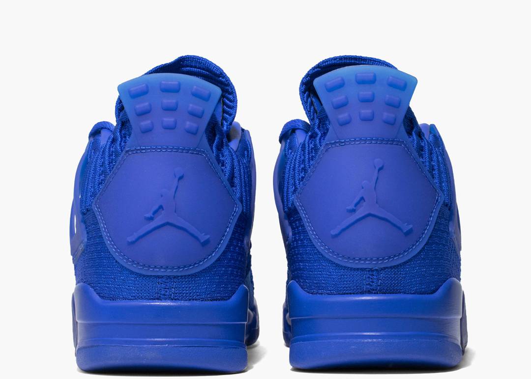 blue jordan 4 flyknit