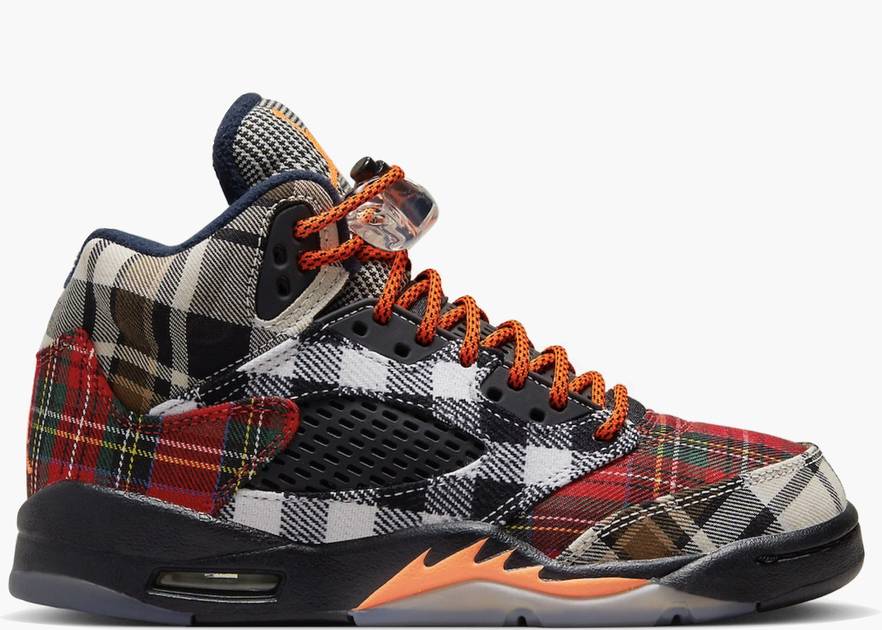 Nike Air Jordan 5 Retro Plaid (GS) Hype Clothinga