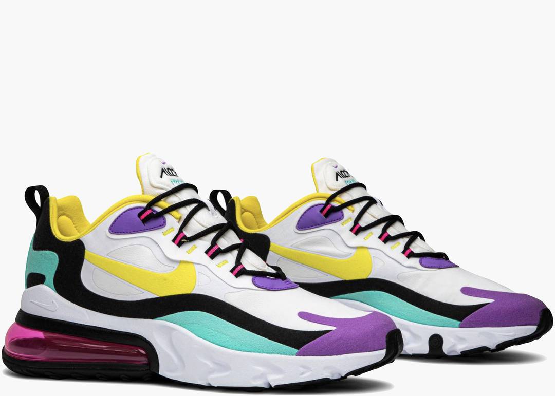 On-Feet Look At The Nike Air Max 270 React Geometric Art •