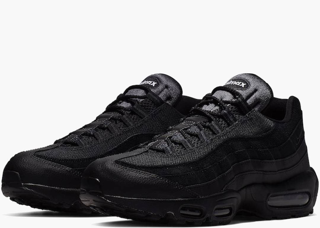 Nike Air Max 95 Essential Triple Black Suede” – Rigouts