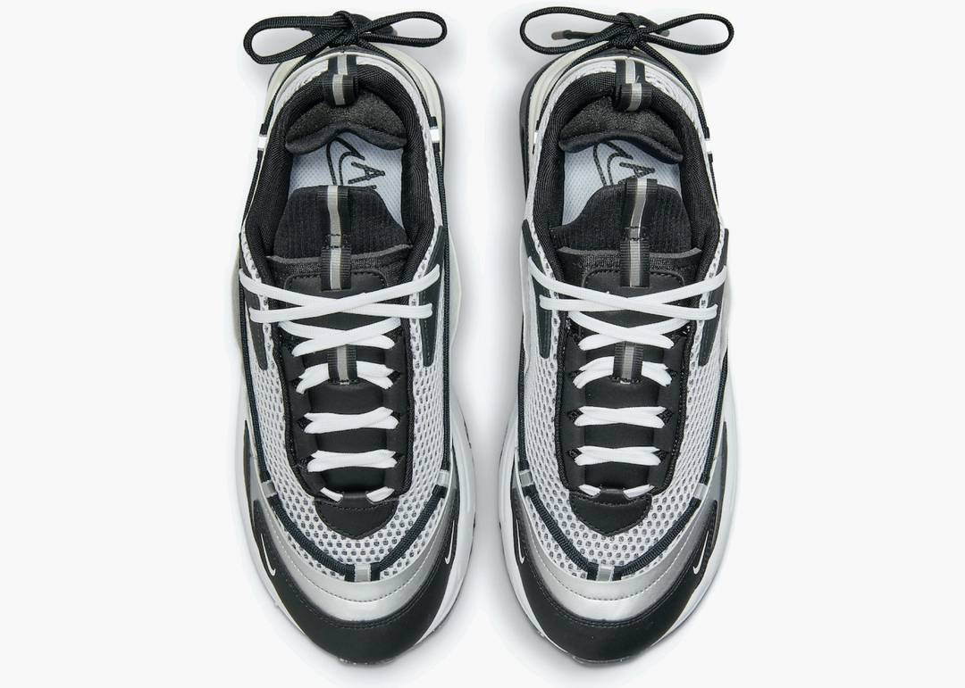 womens air max furyosa silver and black