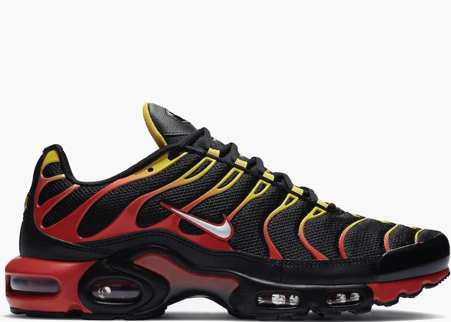 Nike Air Max Plus TN Gradient Black Red Yellow | Hype Clothinga