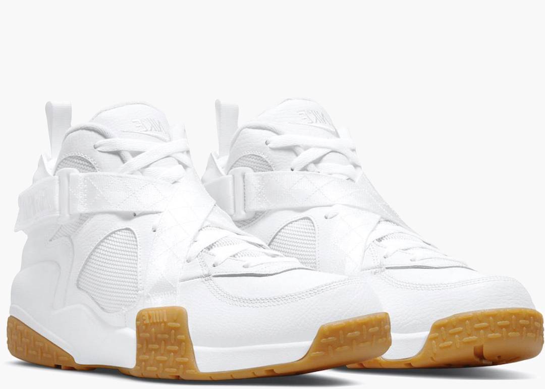 Nike Air Raid White Gum Basketball Shoes