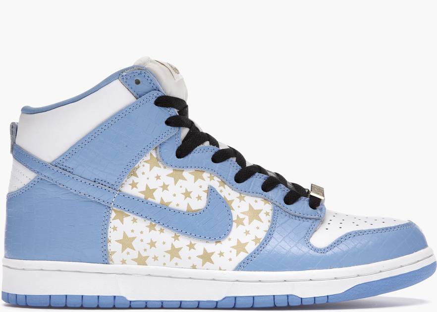 Nike Dunk High Pro SB Supreme Blue Stars | Hype Clothinga