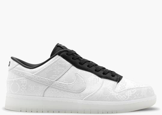 Nike Dunk Low CLOT Fragment White FN0315-110 Hype Clothinga Limited Edition..