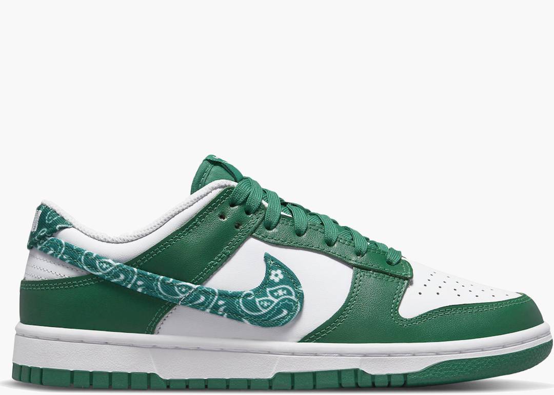 NIKE DUNK LOW JORDAN1 supreme ペイズリー 24.5