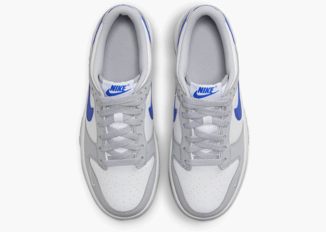 Nike Dunk Low Mini Swoosh Wolf Grey Game Royal (GS)