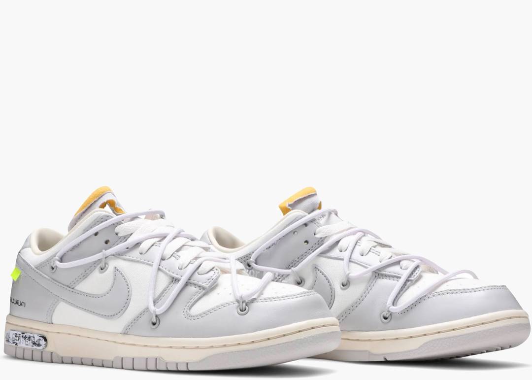 日本王者NIKE off-white Dunk LOW LOT 17 スニーカー