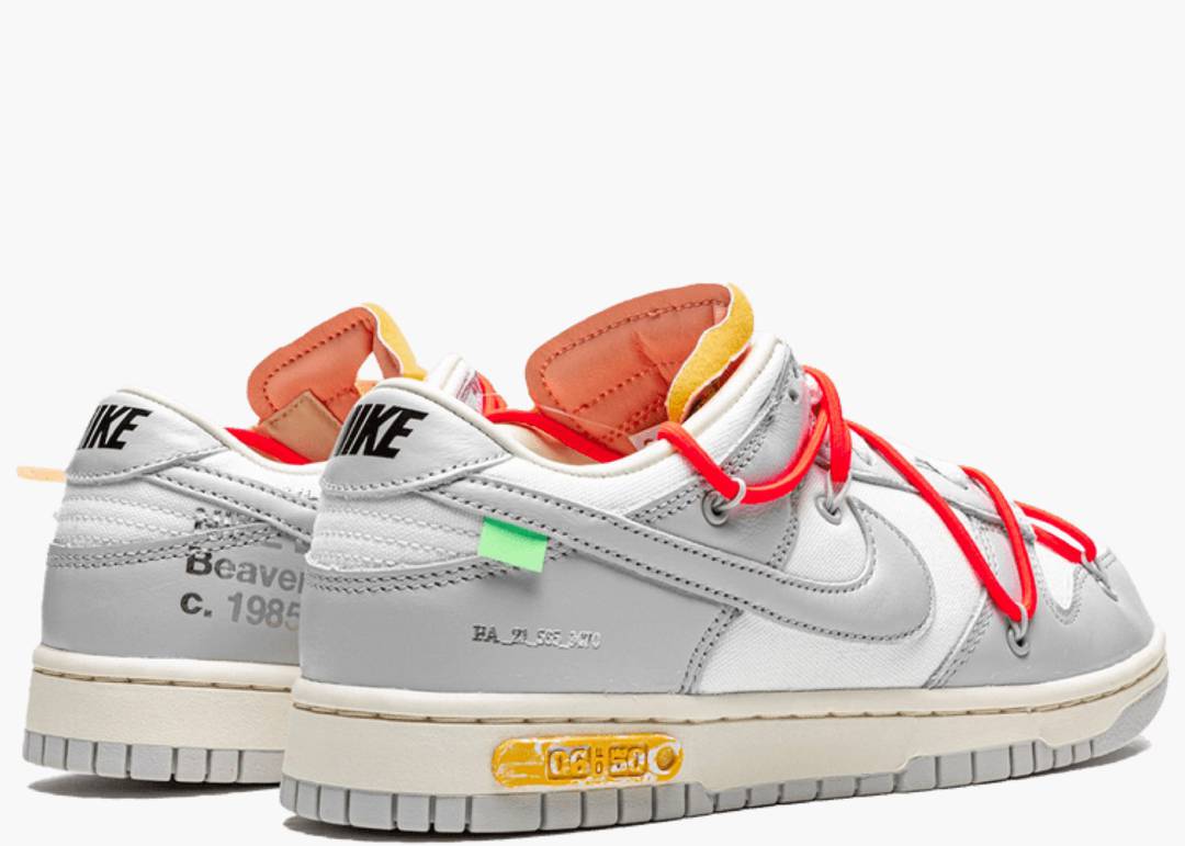 nike off white dunk low lot 6