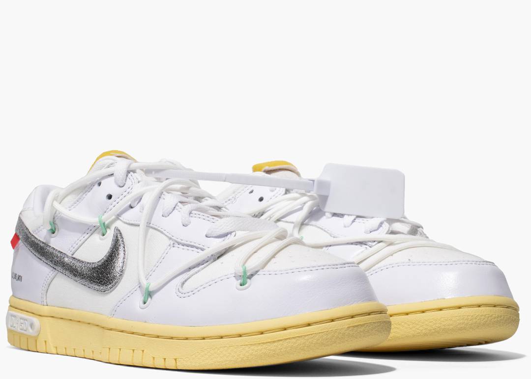 Nike Dunk Low Off-White Lot 1 White | Hype Clothinga