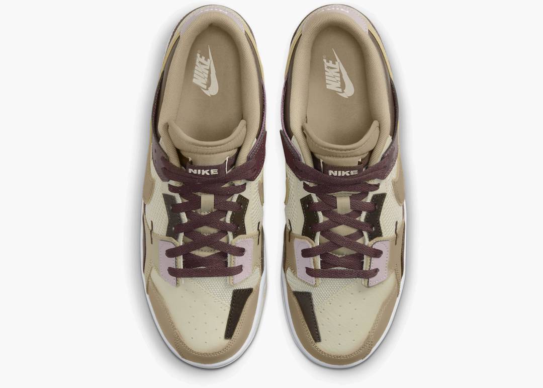 nike dunk low scrap latte