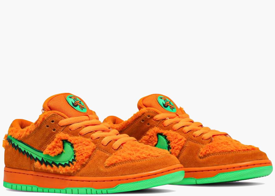 Nike Dunk Sb Low Grateful Dead Bears Orange | Hype Clothinga