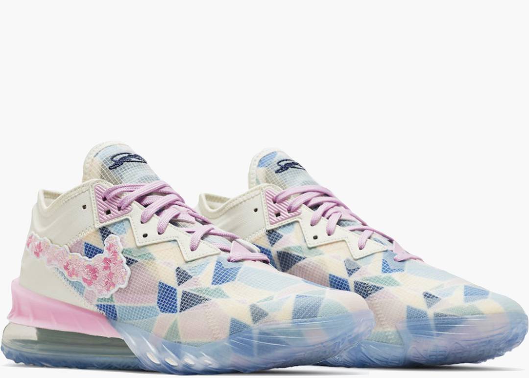 Nike LeBron 18 Low atmos Cherry Blossom | Hype Clothinga