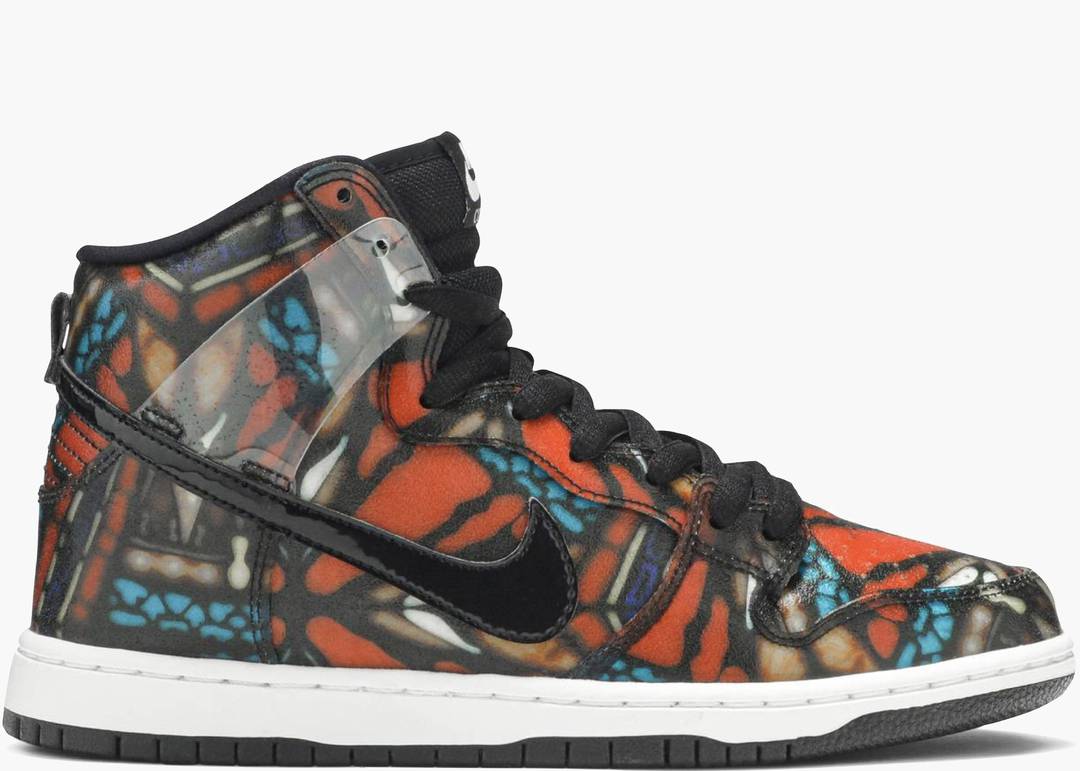 is there a difference between the nike dunks high stained glass