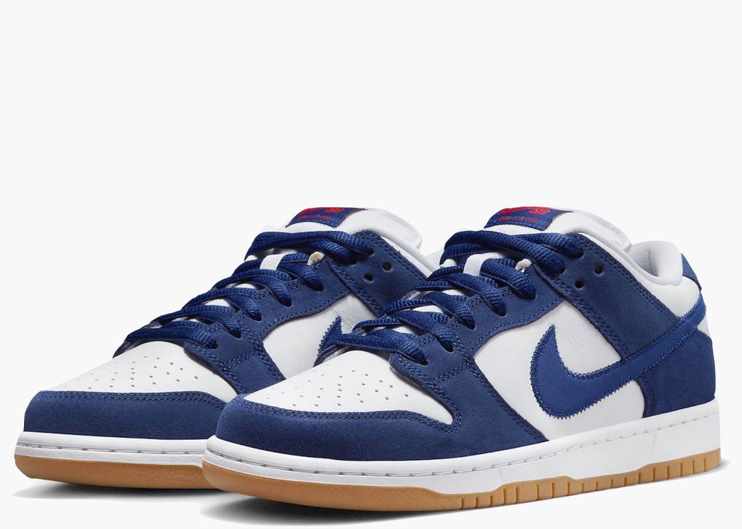 Nike SB Dunk Low LA Dodgers Sneaker Hawaiian Shirt - Binteez