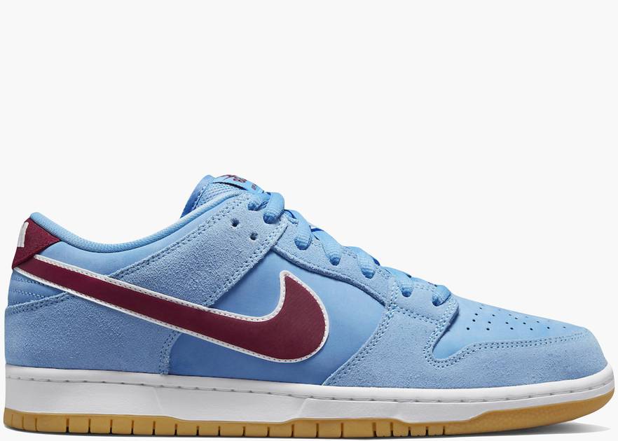 Nike SB Dunk Low Valour Blue Team Maroon | Hype Clothinga