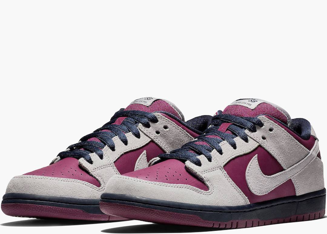 Nike Sb Dunk Low Atmosphere Grey True Berry | Hype Clothinga