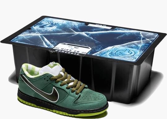 Nike Sb Dunk Low Green Lobster Special Box